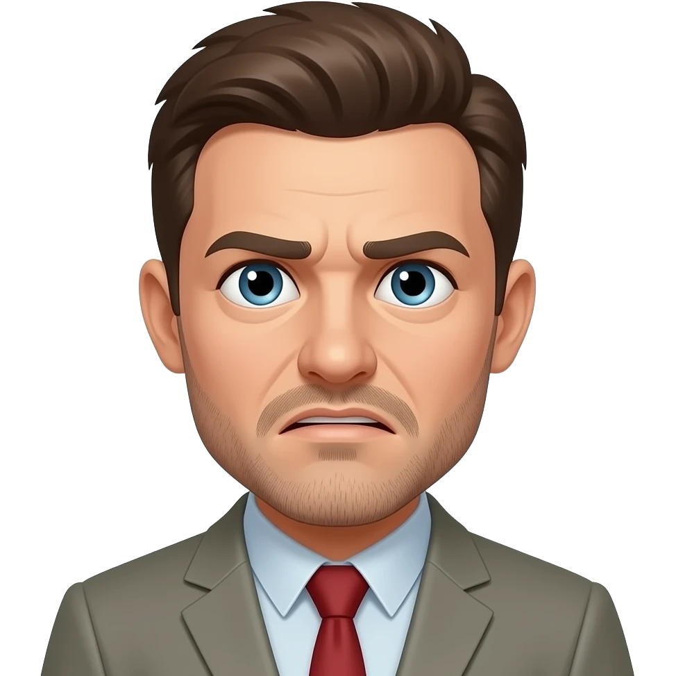 Make his face obsessed emoji