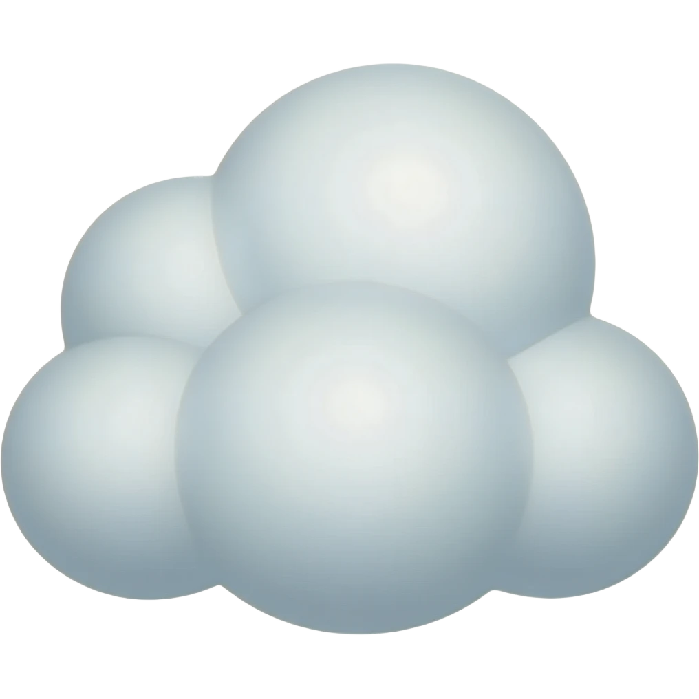 big cloud emoji