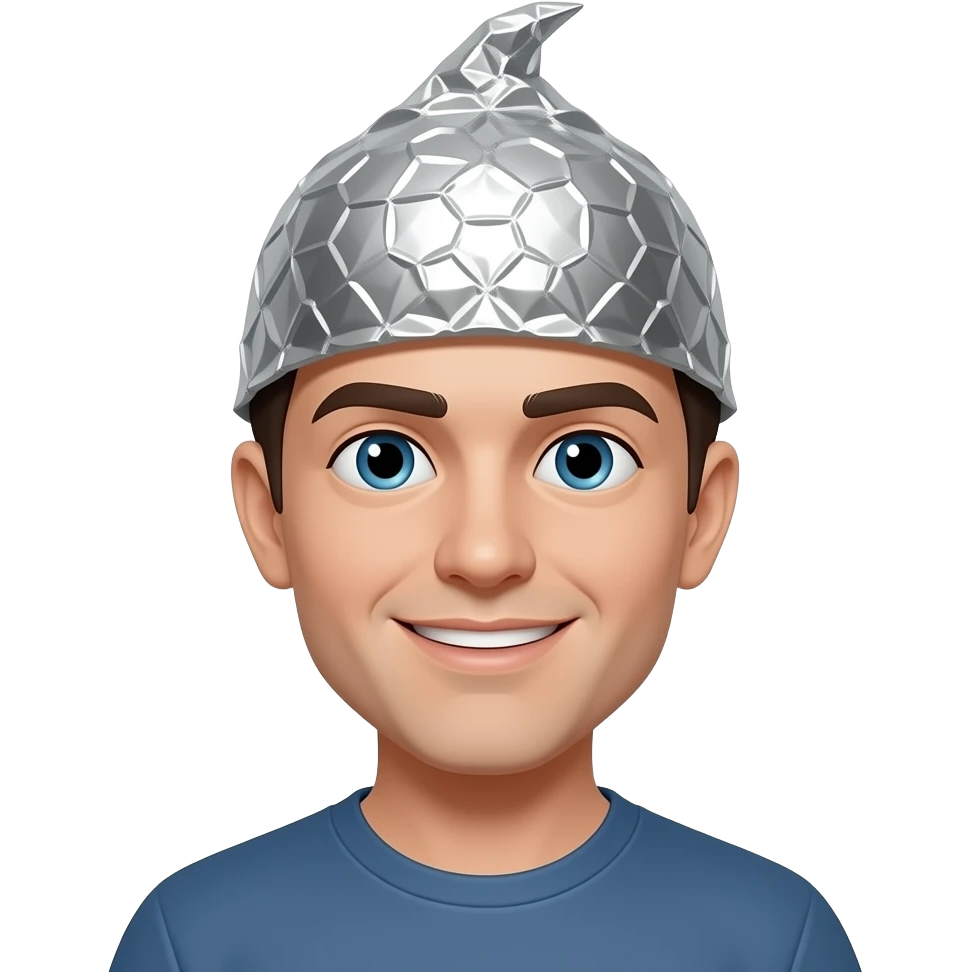 Tinfoil hat emoji emoji