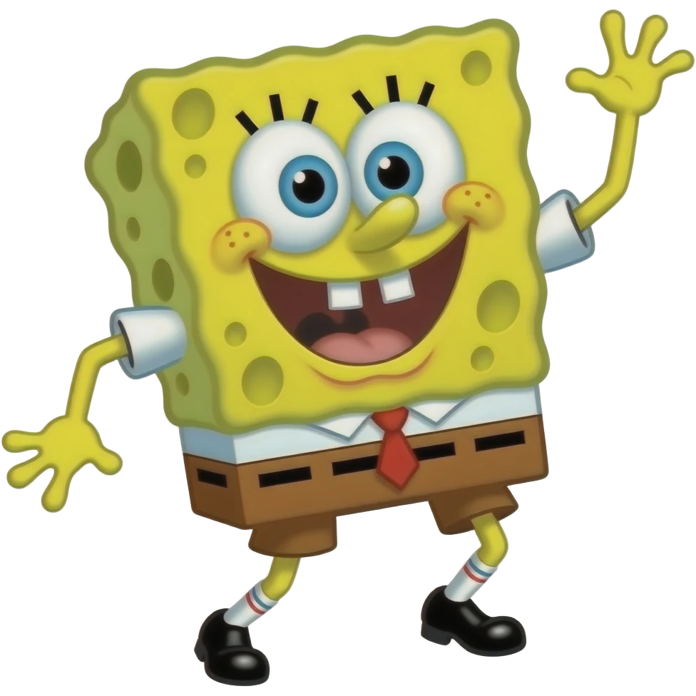 bob esponja bailando emoji