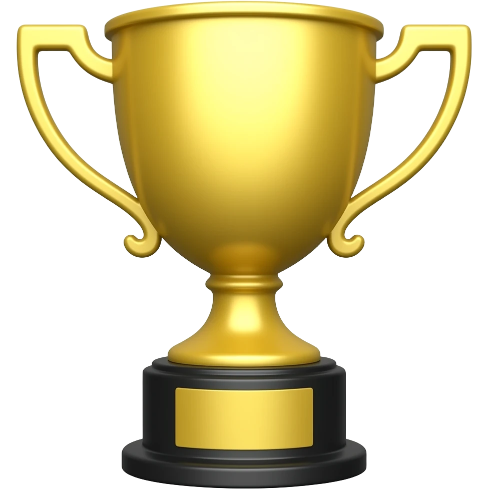 Oscar trophie emoji