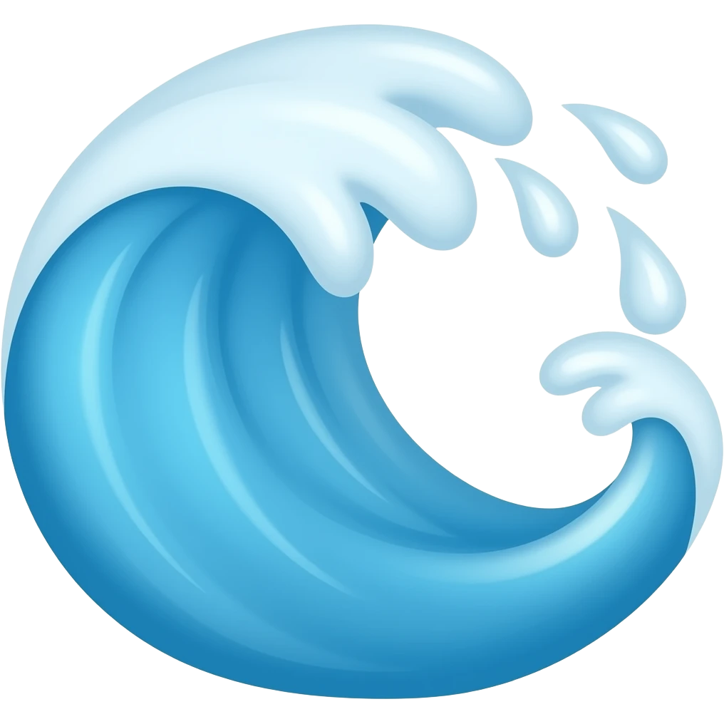 Water Wave emoji