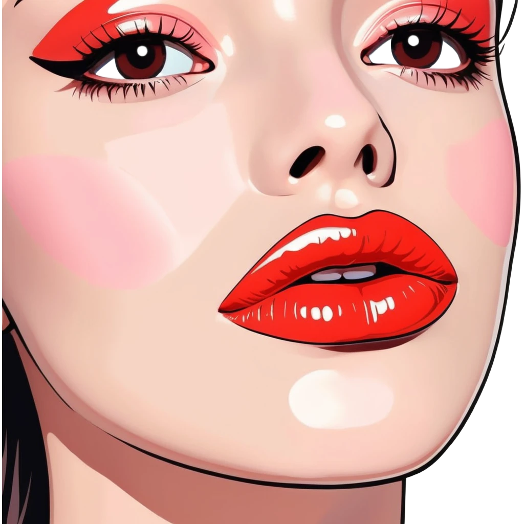 candy style lip glosses! emoji