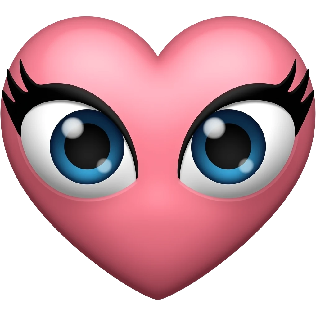 Ojos de corazón emoji