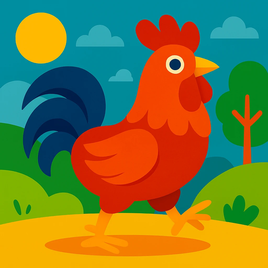 Rooster emoji