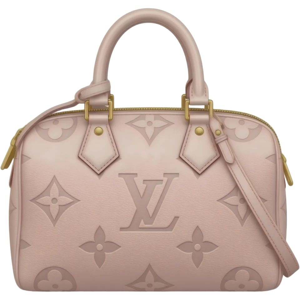 Light pink Louis Vuitton bag emoji