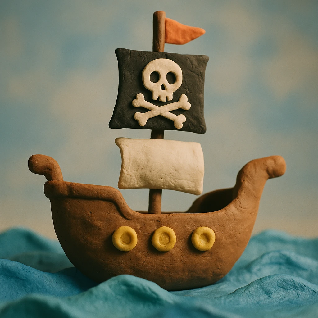 pirate ship emoji