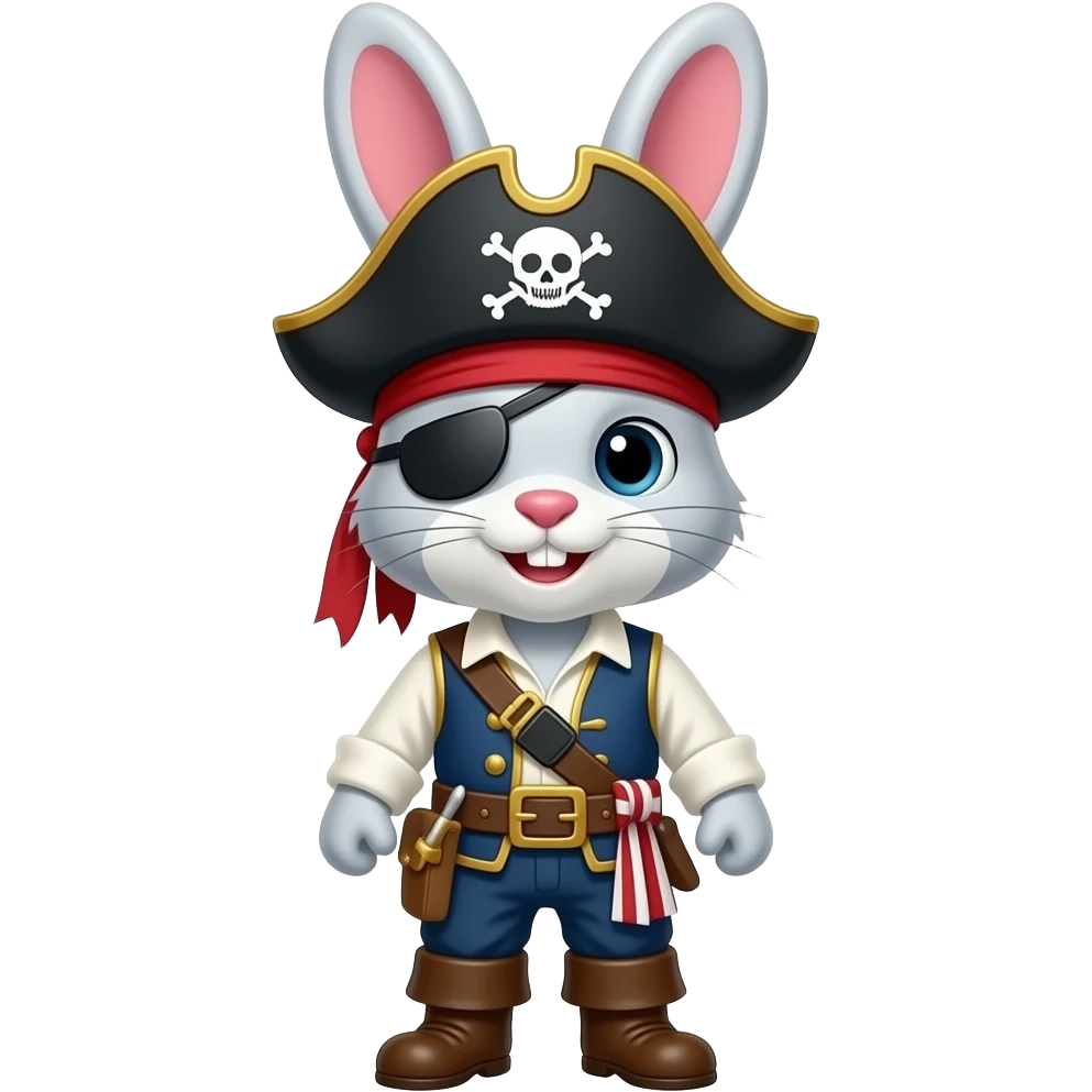 bunny-pirate emoji