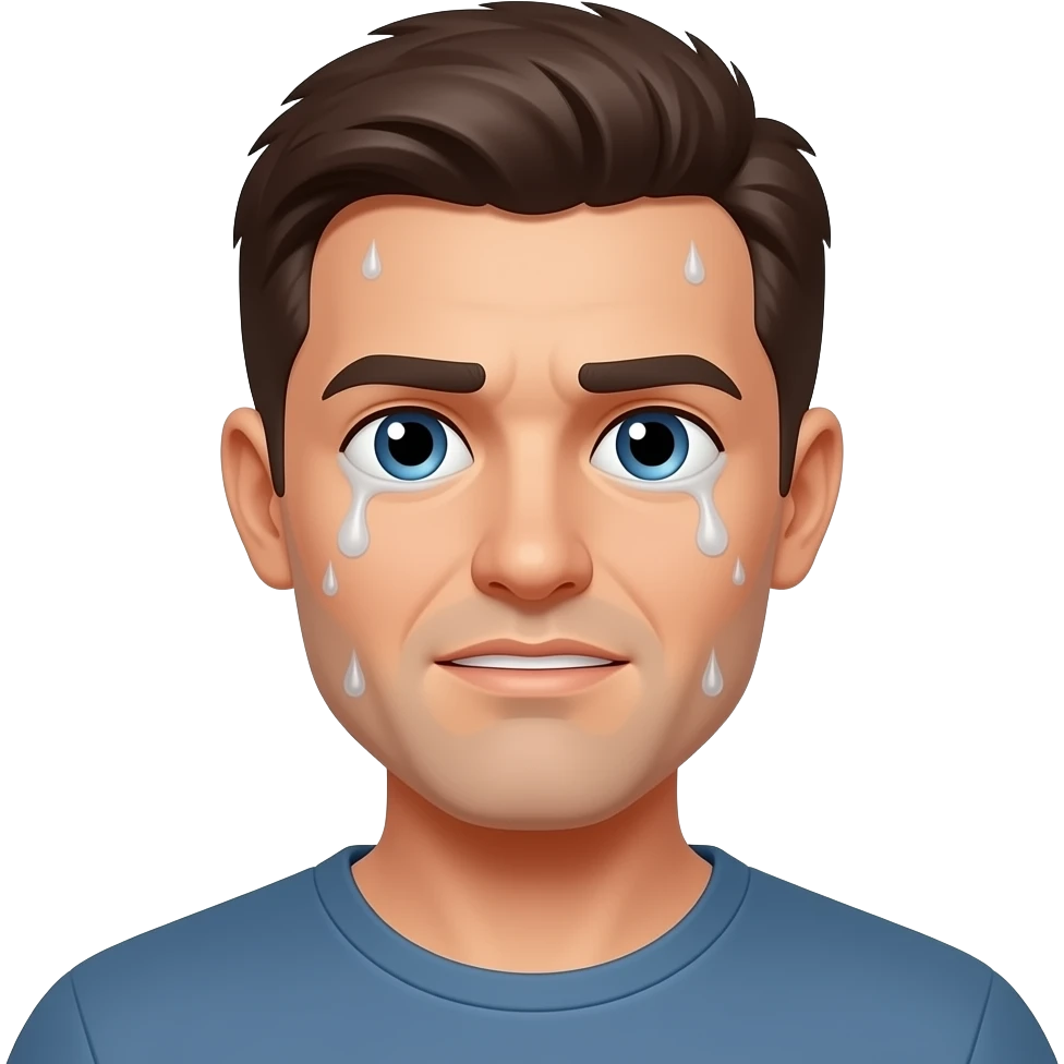 Emoji sweating very much emoji