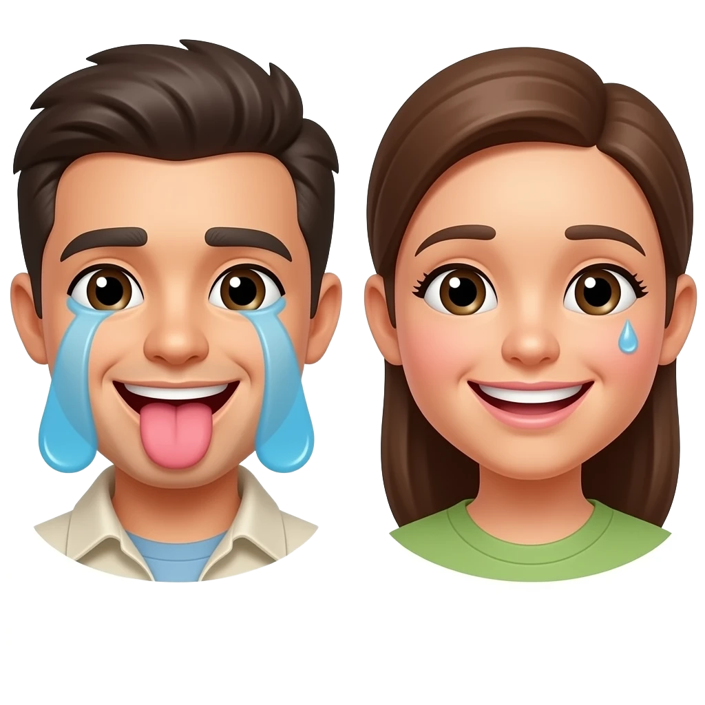 😜😭🥲 emoji