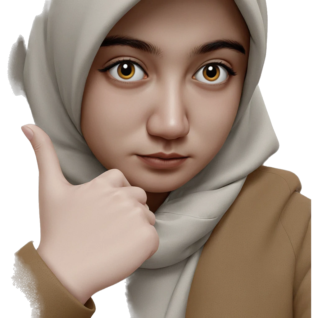 girl with black eyes emoji