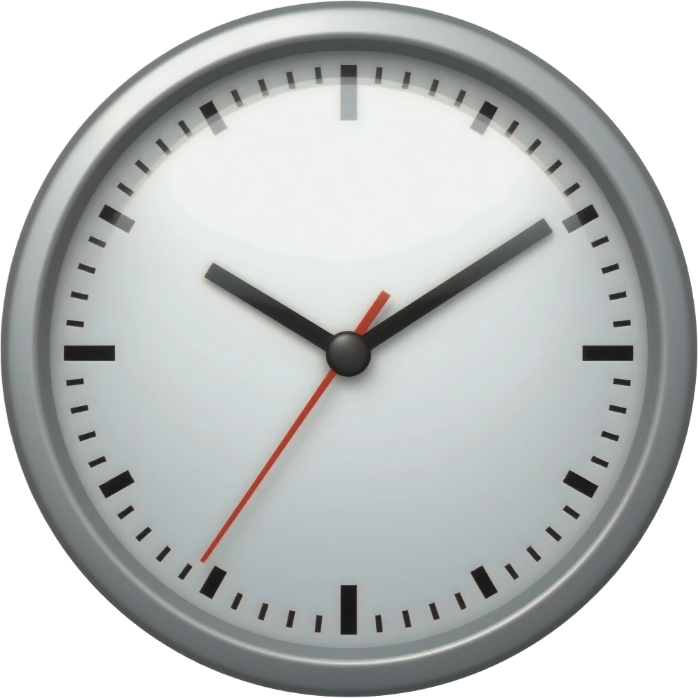 Clock emoji
