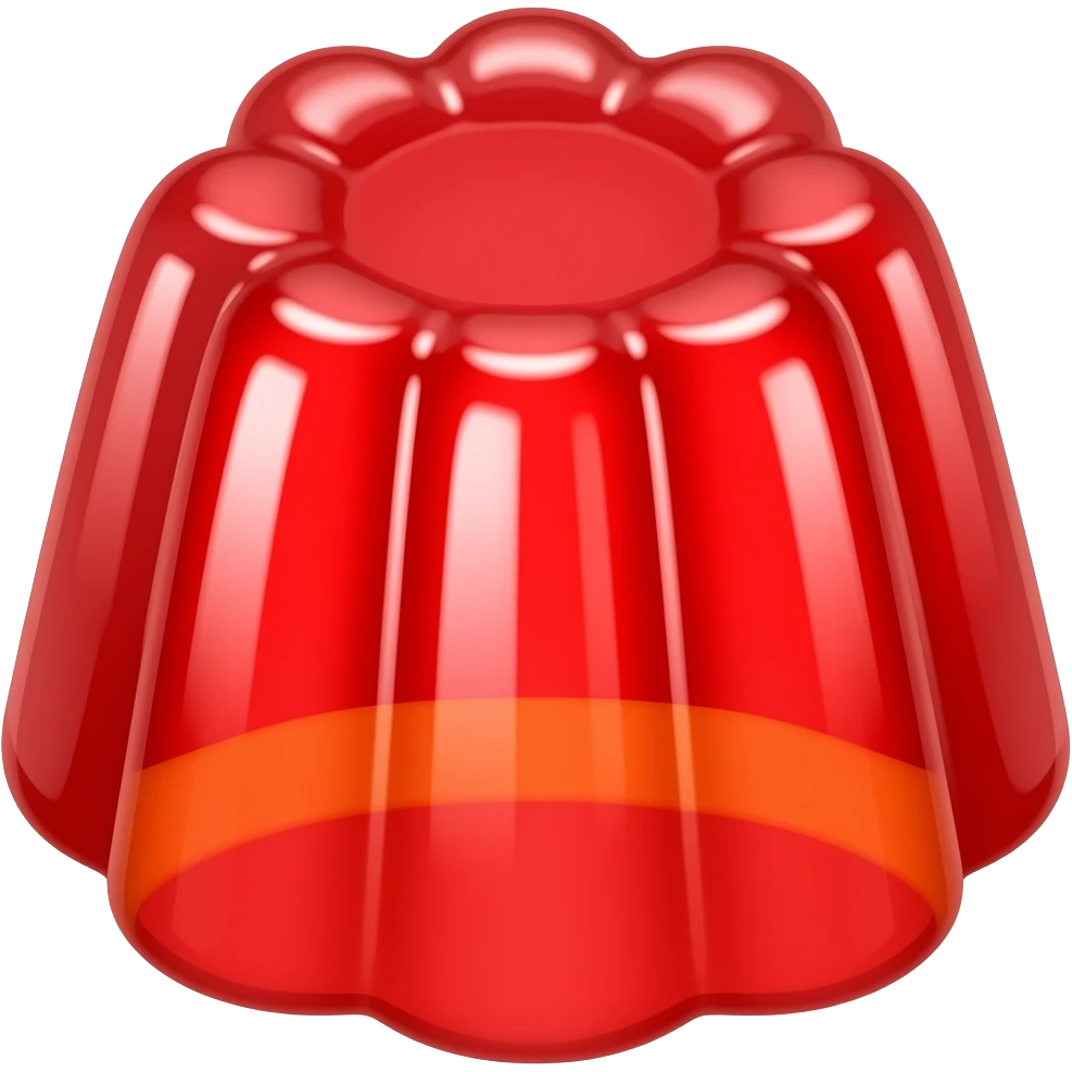Red Jello emoji