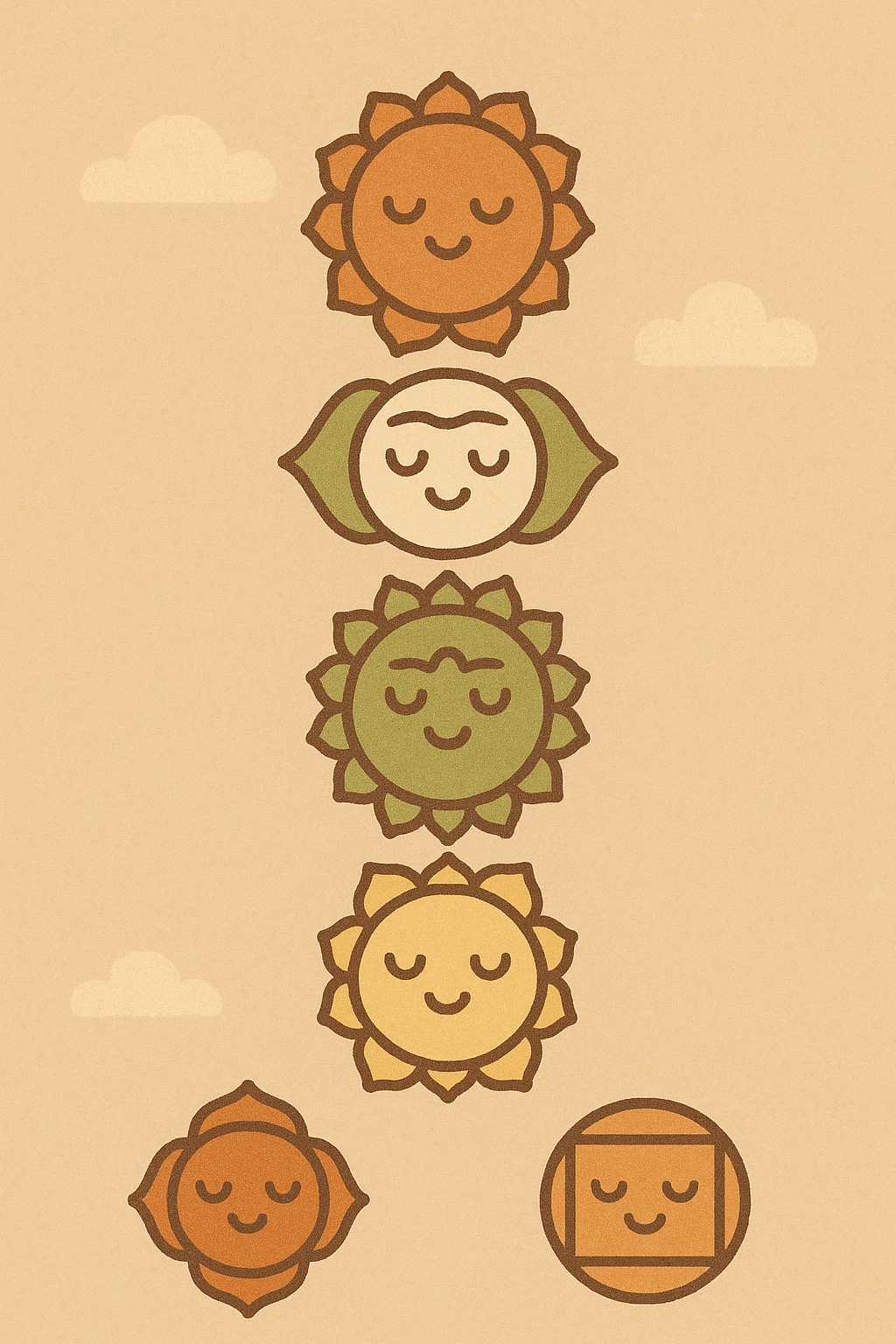 Chakra icons emoji