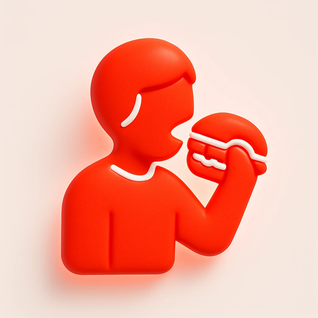 person eating sloppy joe emoji