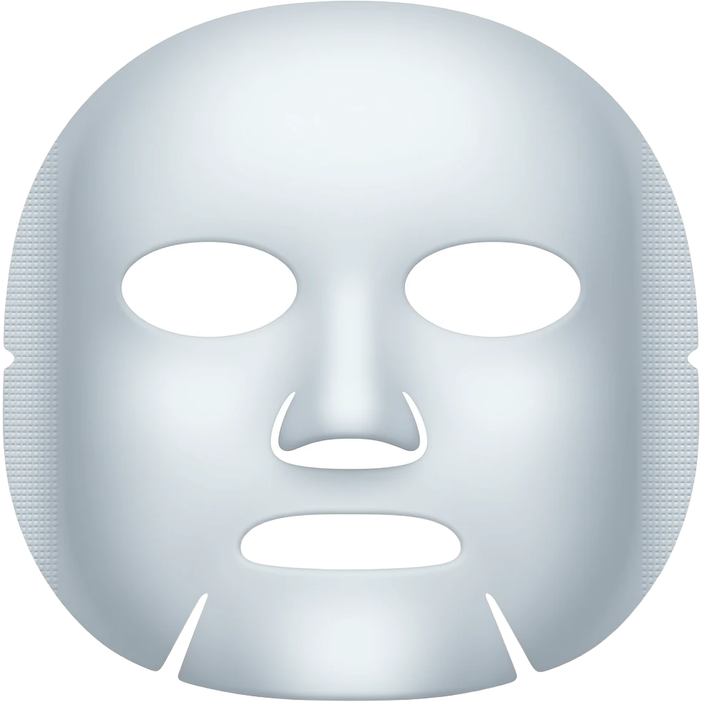 실리콘 마스크팩 커버 emoji