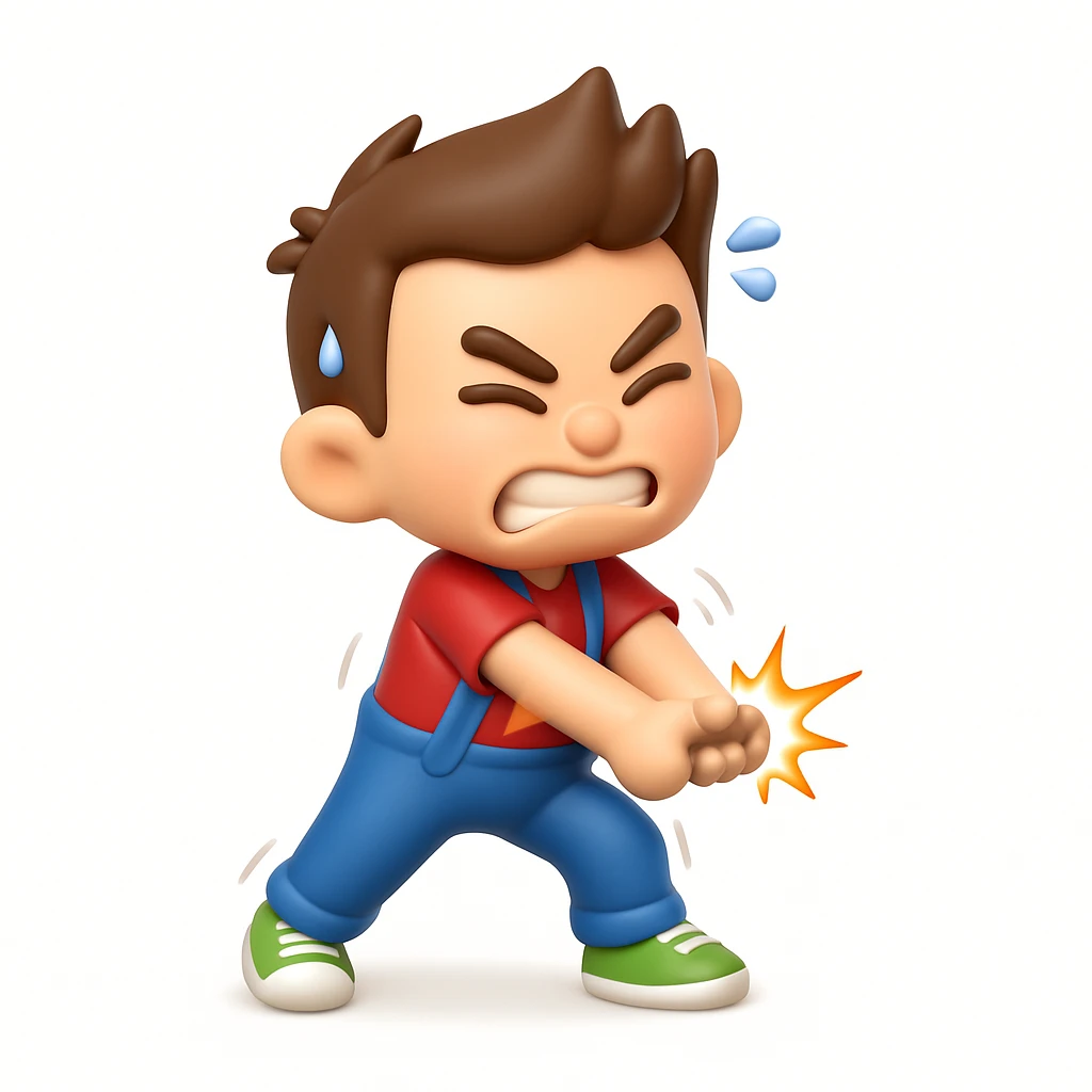 Convert the uploaded image into a 3D Apple-style emoji — preserve the key shapes, colors, and overall composition of the original image. Simplify the forms into clean, rounded cartoon-style elements while keeping the subject recognizable. Apply glossy textures, soft lighting, smooth shading, and render everything in Apple emoji style on a clean white background

 emoji