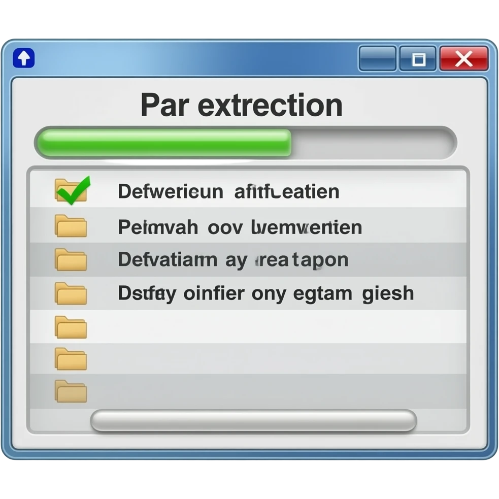 “winrar interface windows” emoji