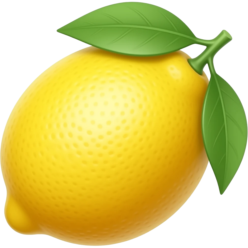 lemon emoji