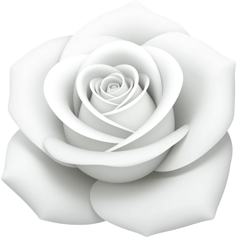 White rose emoji
