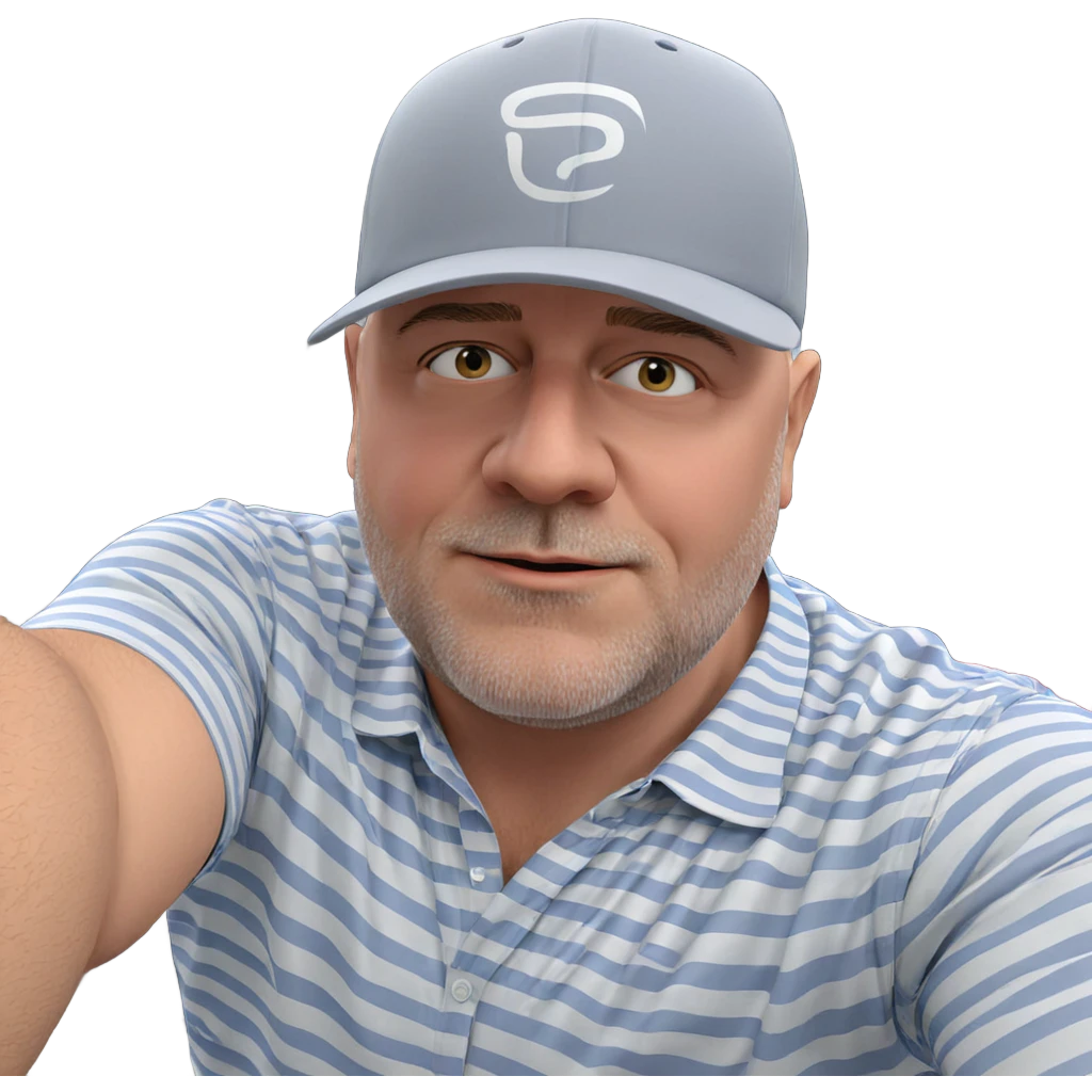 man in striped shirt selfie emoji