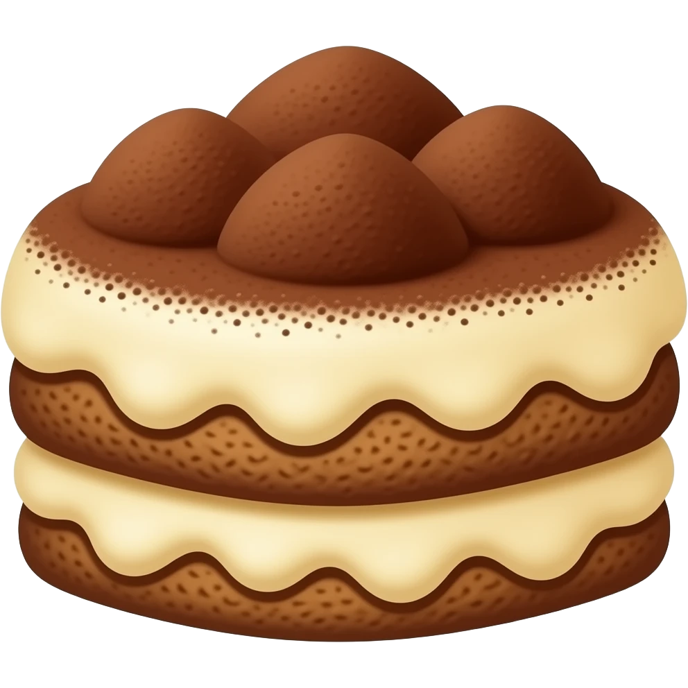 Tiramisu emoji