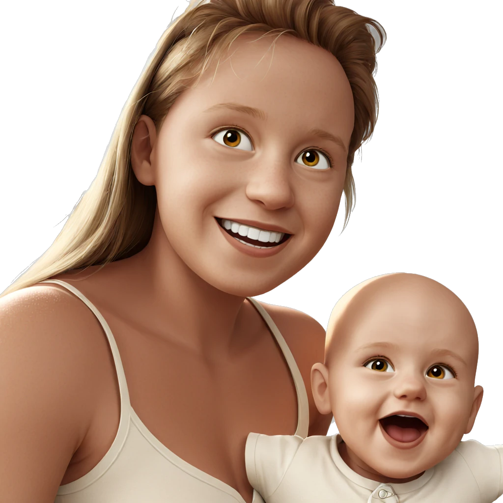 happy friends enjoying sunlight emoji