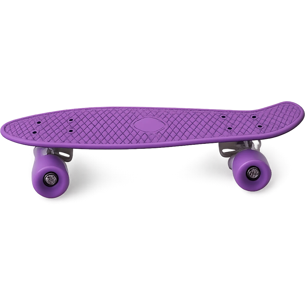 purple skateboard emoji