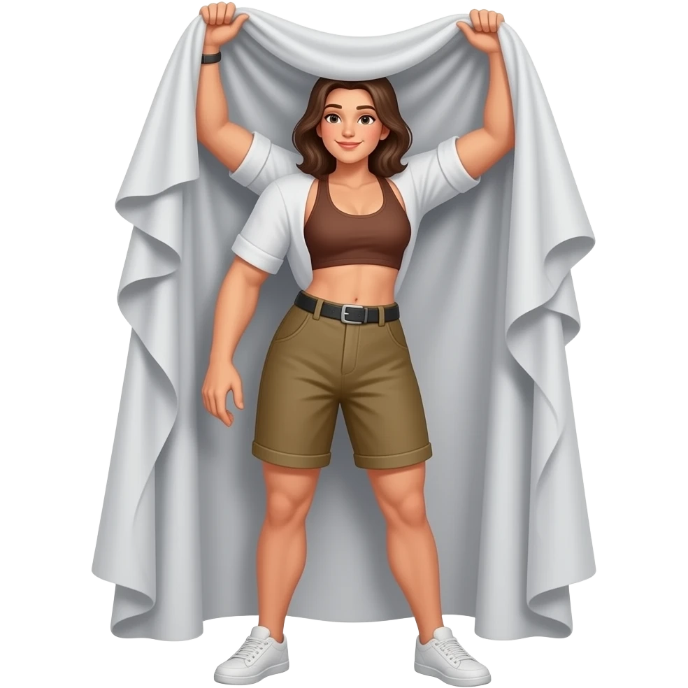 staande sexpostie, man achter vrouw, allebei gekleed, zij aanzicht emoji