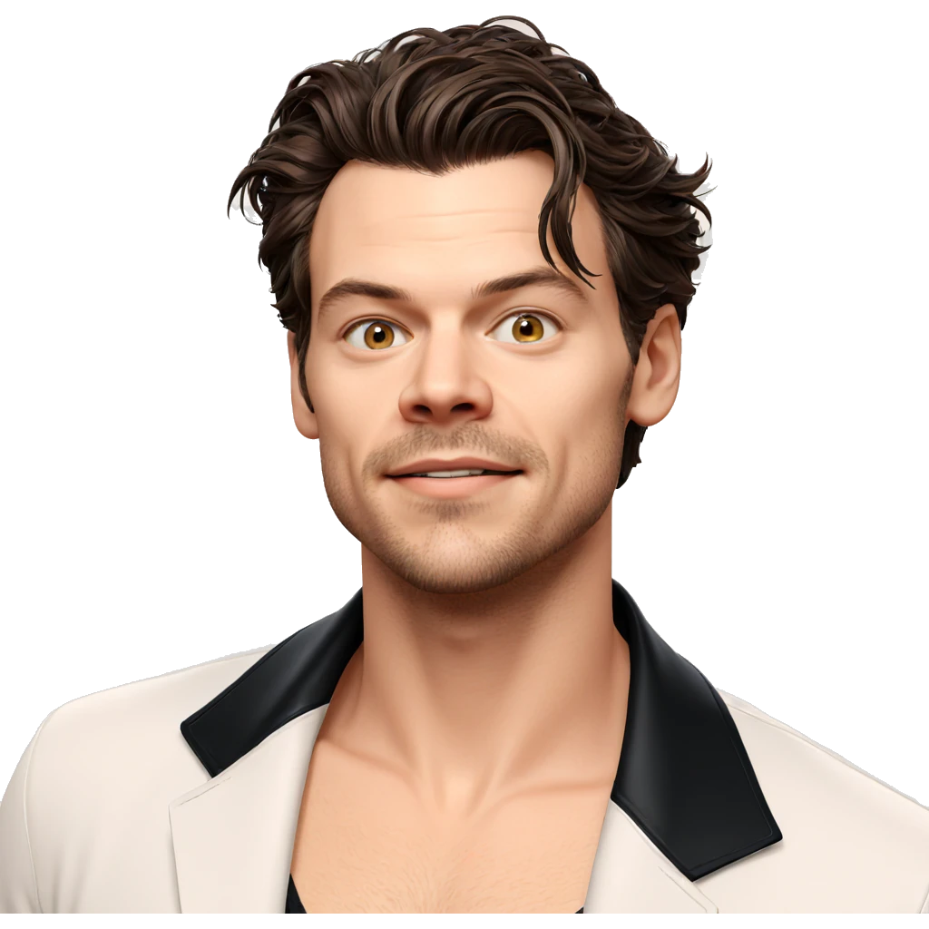 realistic portrait of male viewer emoji