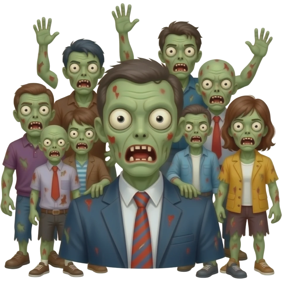 The walking dead emoji