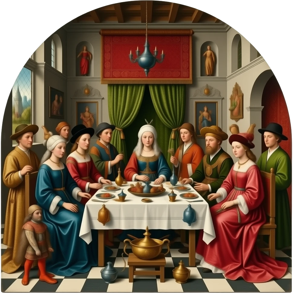 Hieronymus Bosch Allegory of Luxury emoji