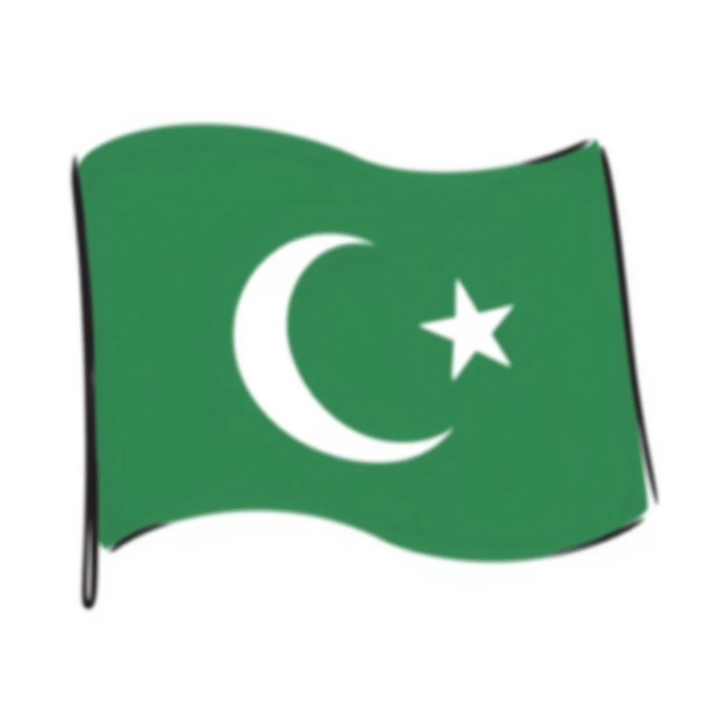 Azad Kashmir flag emoji