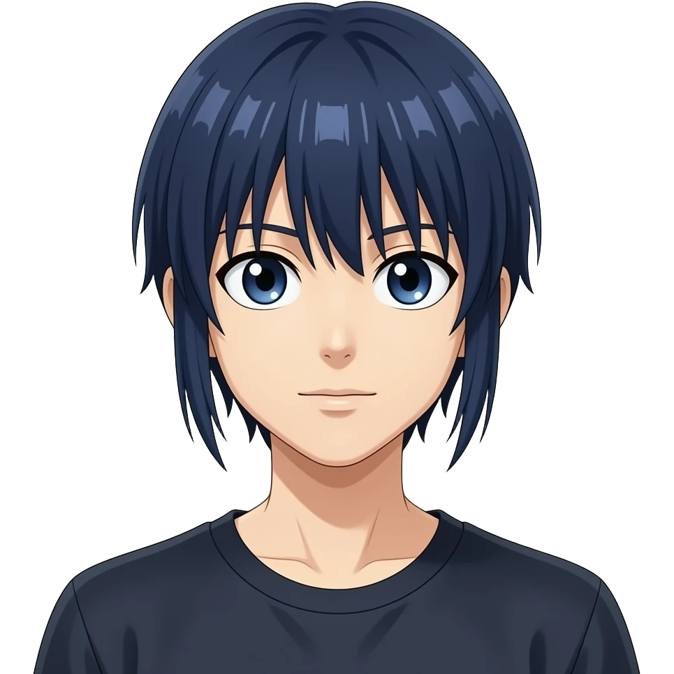 make hiori from blue lock anime emoji