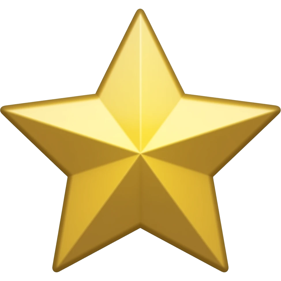 gemini four-pointed star. emoji