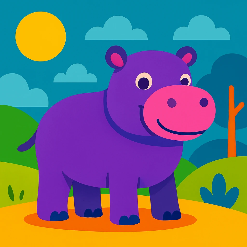 Hippo emoji