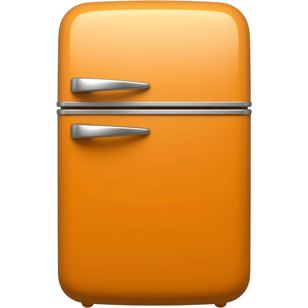 orange refrigerator emoji
