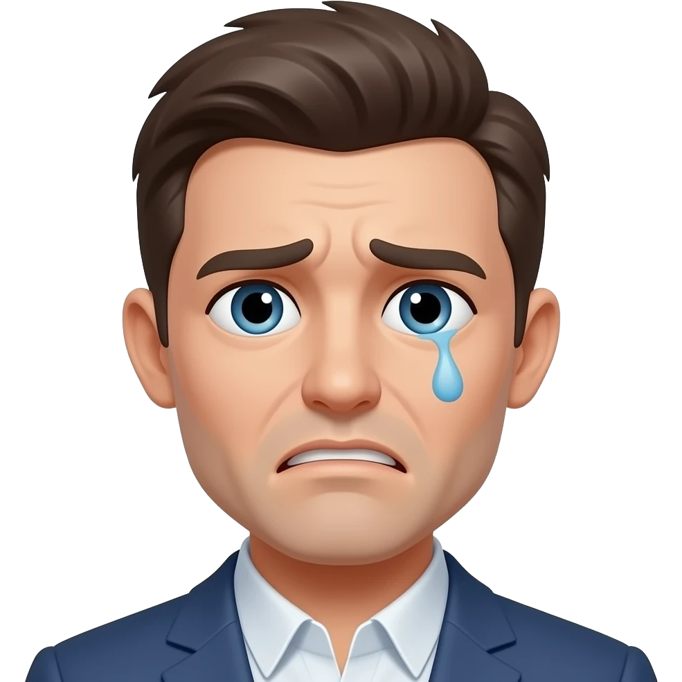 Use this as the base for the emoji but make it so the emoji looks tired and confused like they just woke up😶 emoji