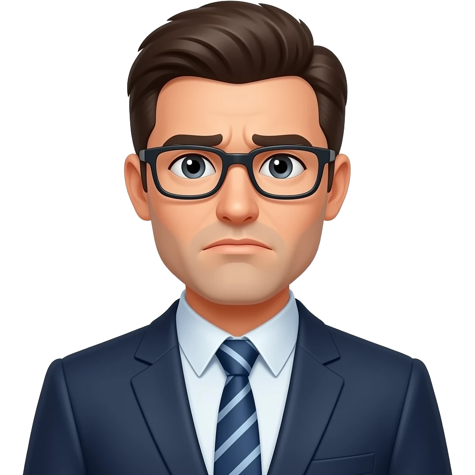 stressed civil servant emoji