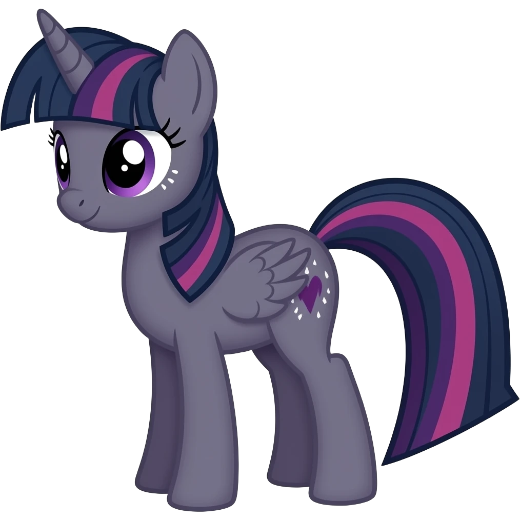 dark my little pony emoji