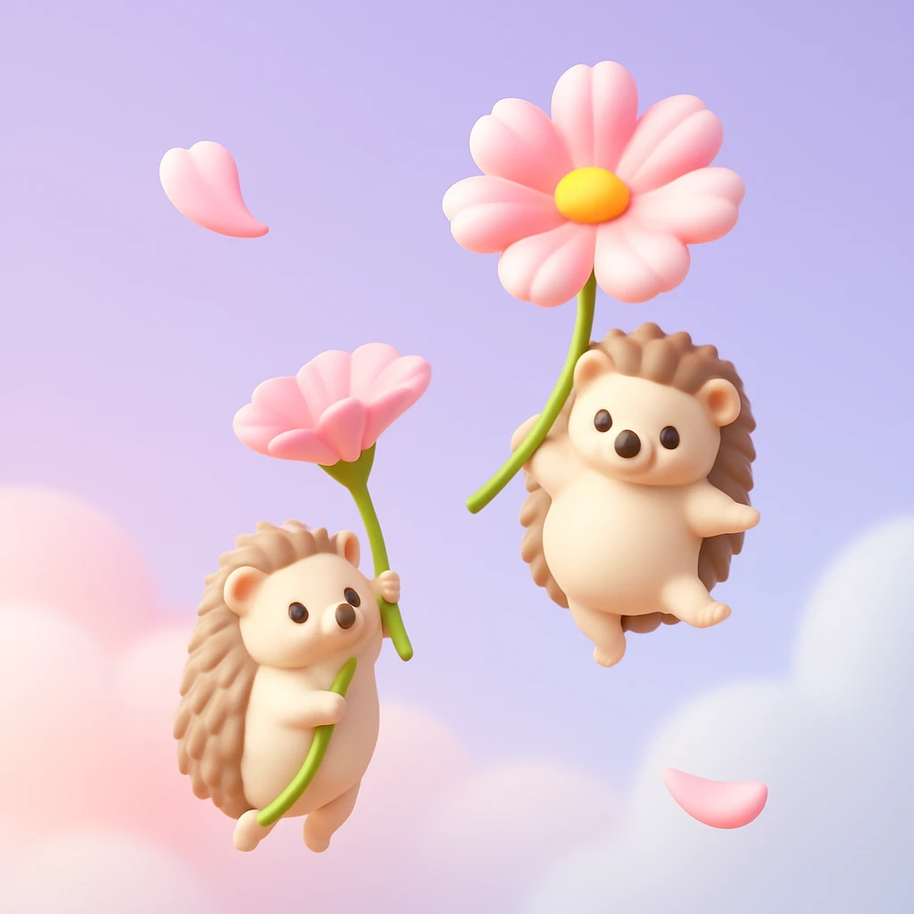draw exactly the same picture but in 3d ios style emoji