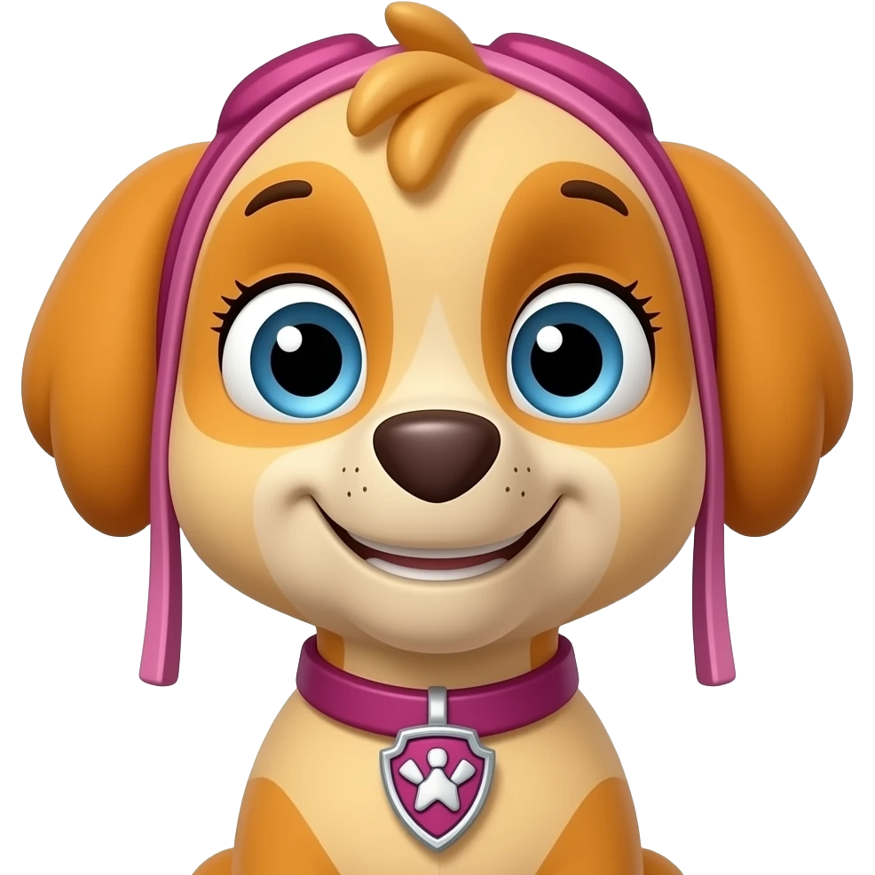 Pawpatrol skye emoji