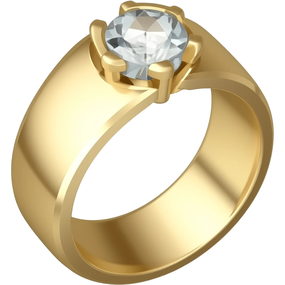 Man wedding ring emoji