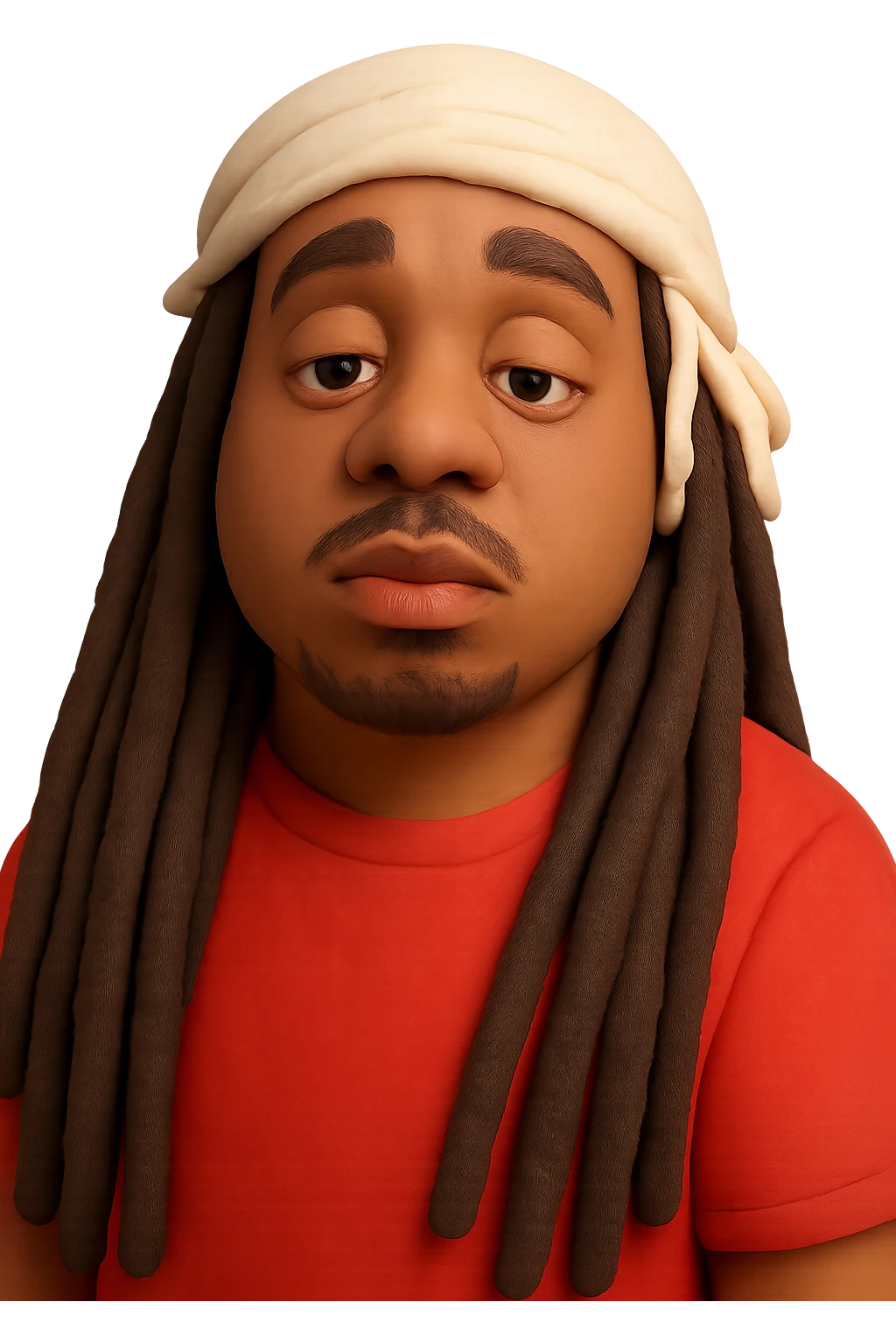 make his  shirt Red emoji