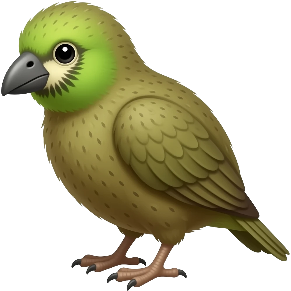 Un emoji de el pajaro kiwi emoji