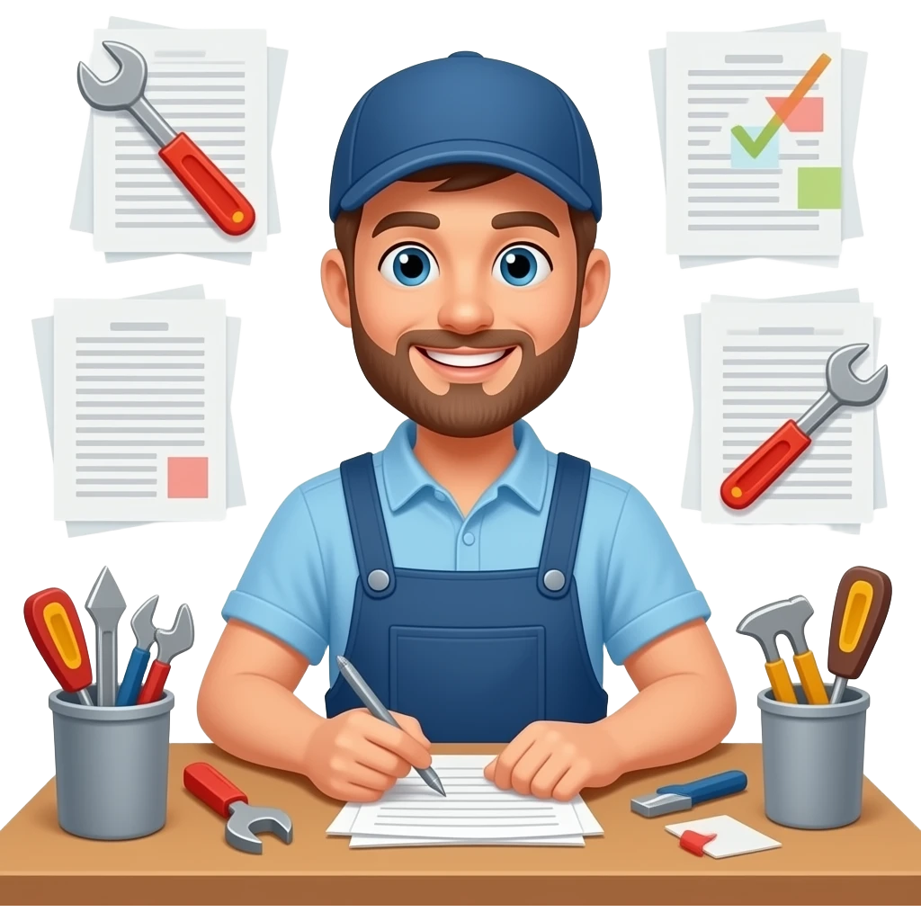 light heartedness, and hard work emoji