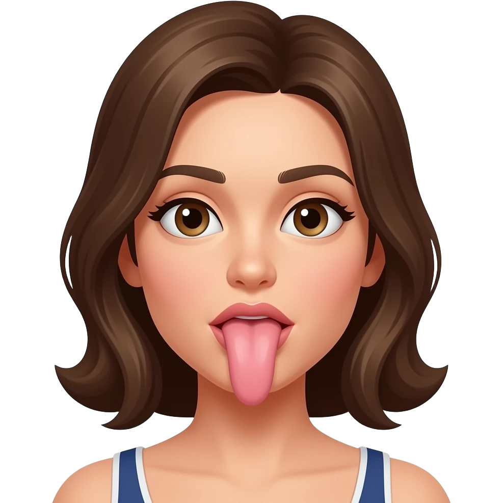 woman sucking penis emoji