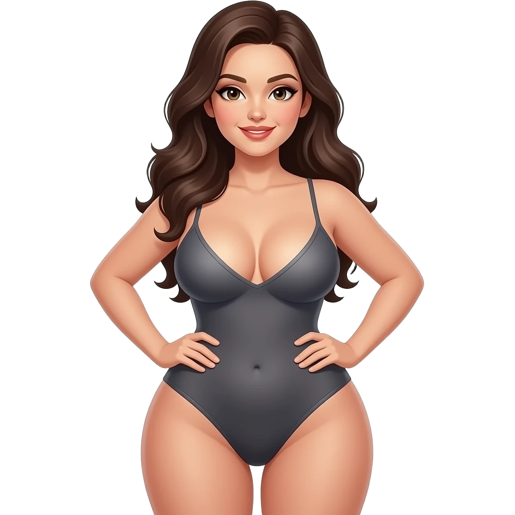 Pretty Sexy big booty and boobs emoji
