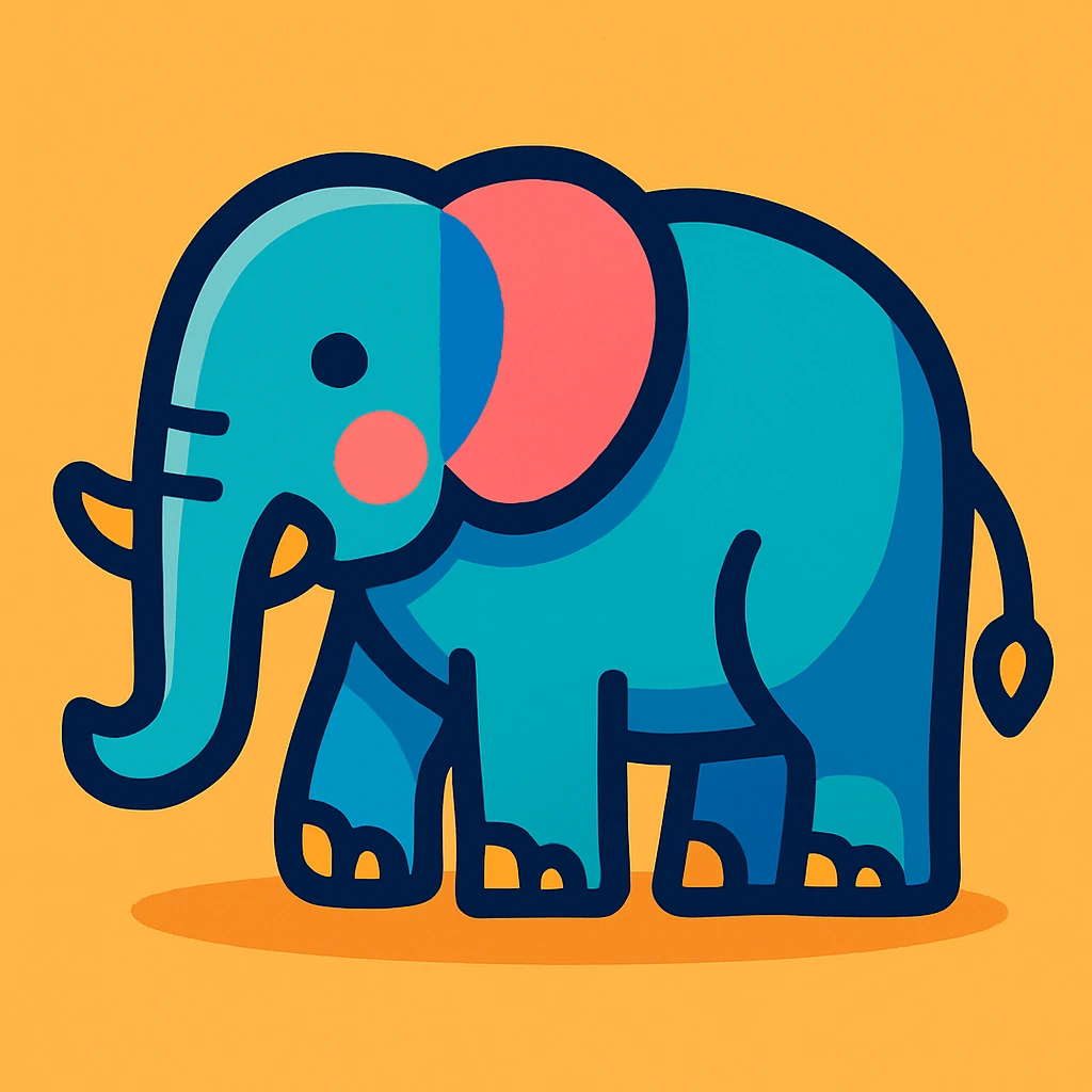 Elephant emoji
