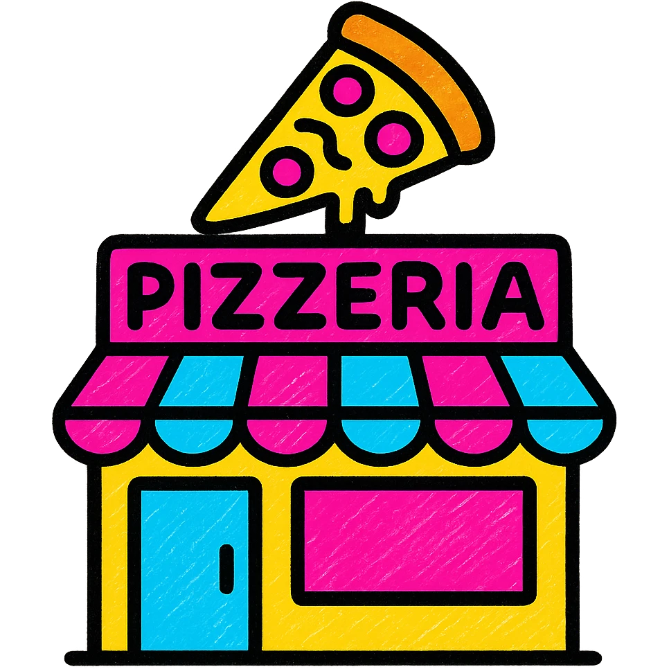 une pizzeria emoji
